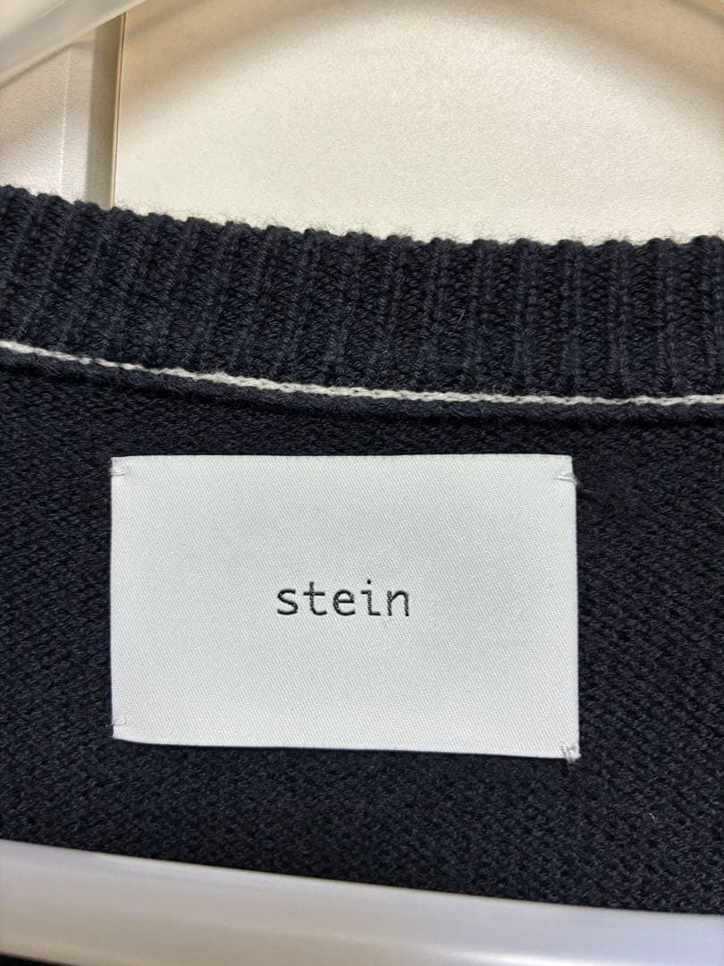 Stein BACK DOUBLE KNIT VEST シュタイン