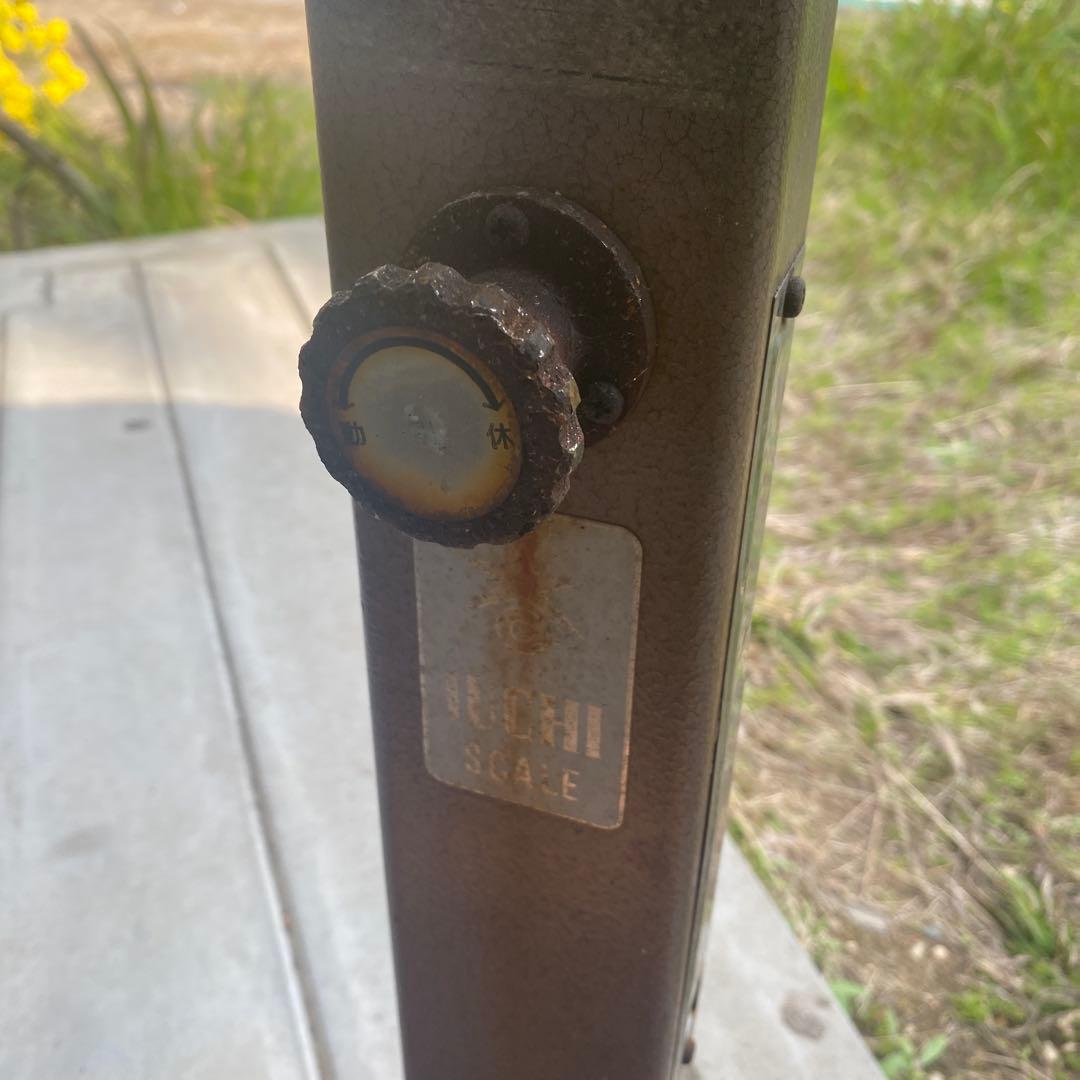 レトロ体重計　イウチスケール