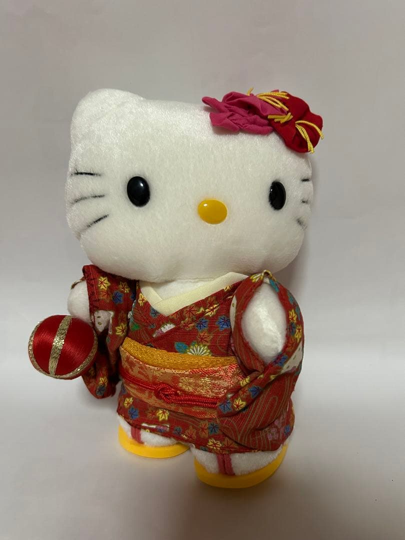 【激レア・タグ付き】ハローキティ 金沢限定 着物 春 2002年 ぬいぐるみ