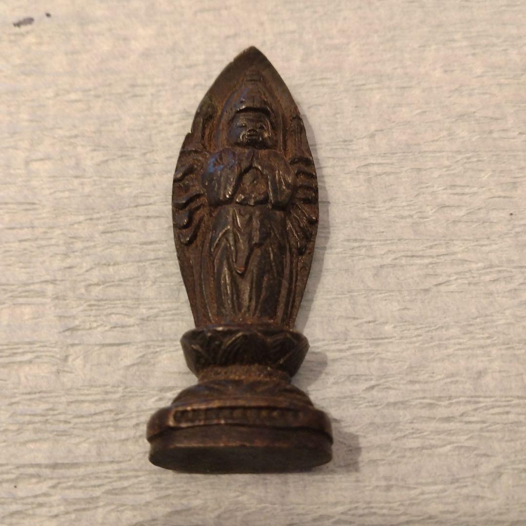 持仏　千手観音　金属製