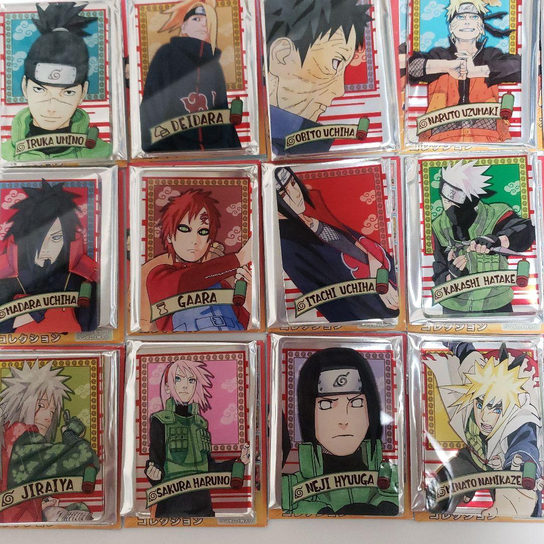 NARUTO ナルトステータスカードコレクション第一弾全15種類