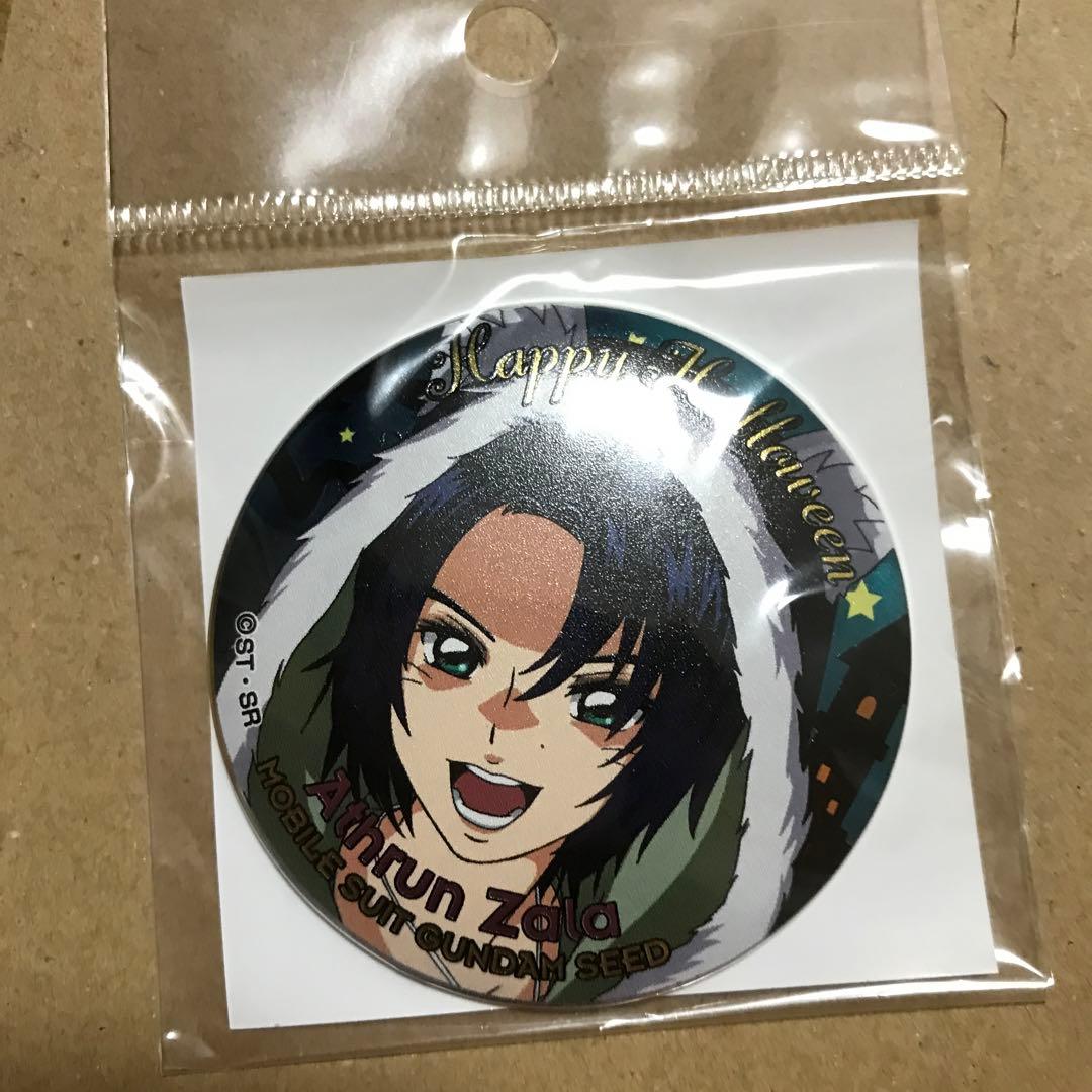 ガンダムSEED　ハロウィン　ガンダムカフェ　アスラン　缶バッジ