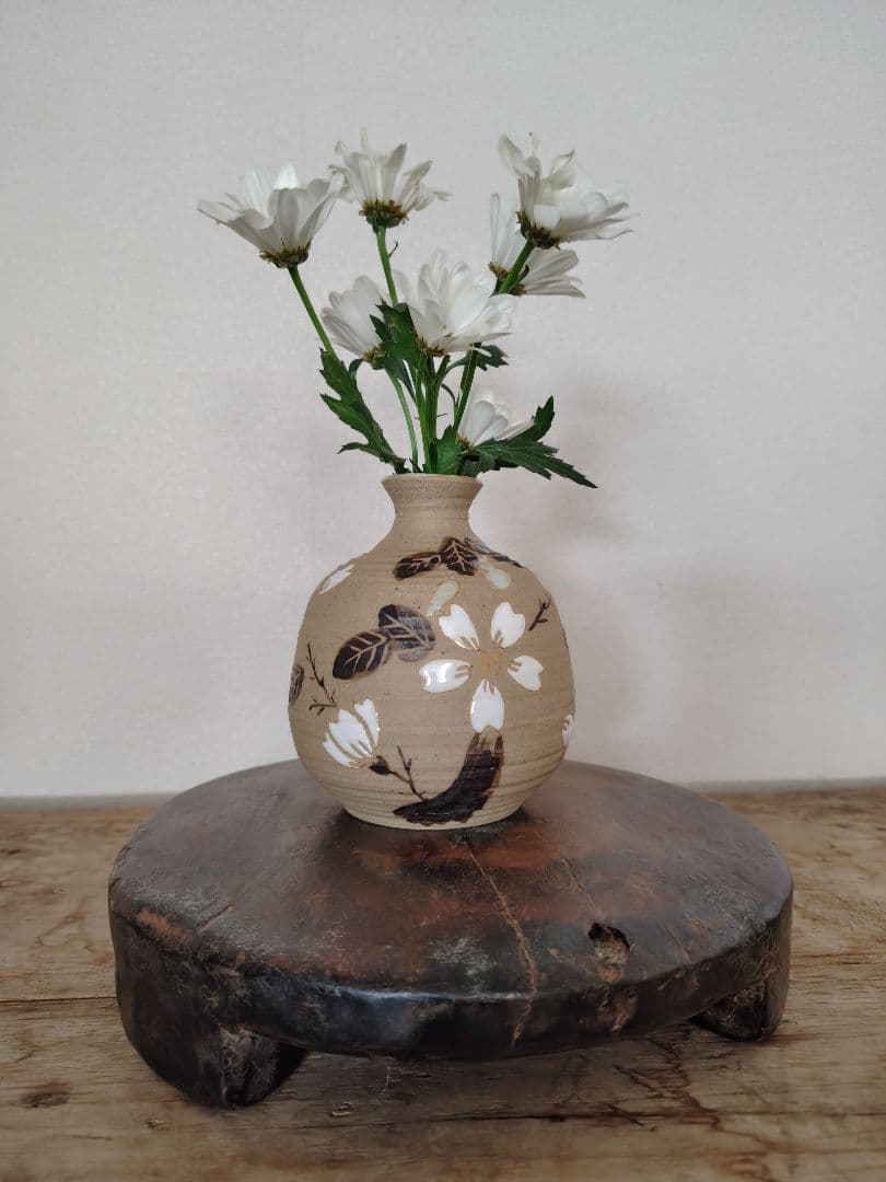 アフリカ　セヌフォスツール　花台　展示台　プリミティブアート　1点物