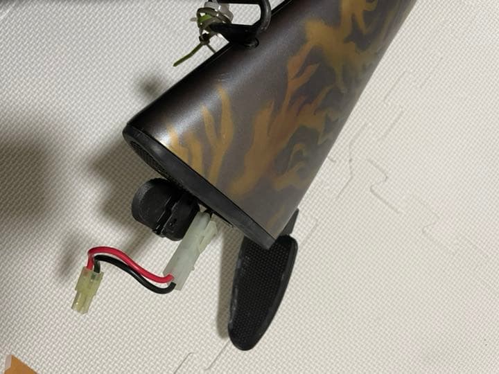 東京マルイm14 荒野行動スキン　紫鬼　動作確認済　多弾マガジン3本付　一点物