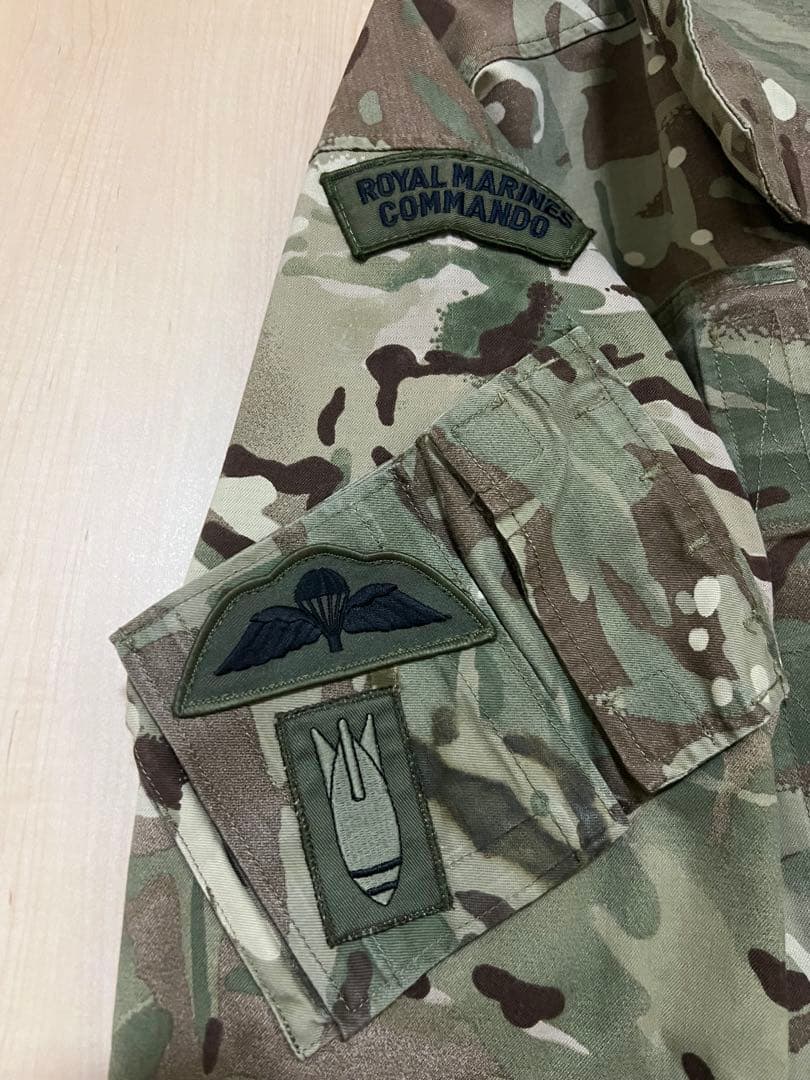 実物 美品 中古放出品 イギリス海兵隊 コンバットジャケット MTP