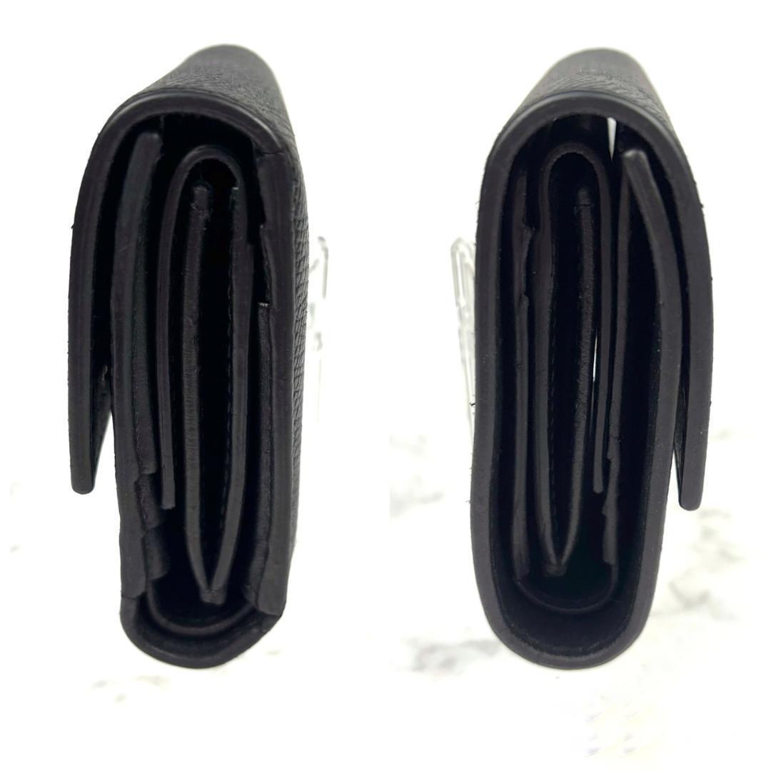 【極美品】CELINE⭐セリーヌ スモール トリフォールド 3つ折り財布 黒