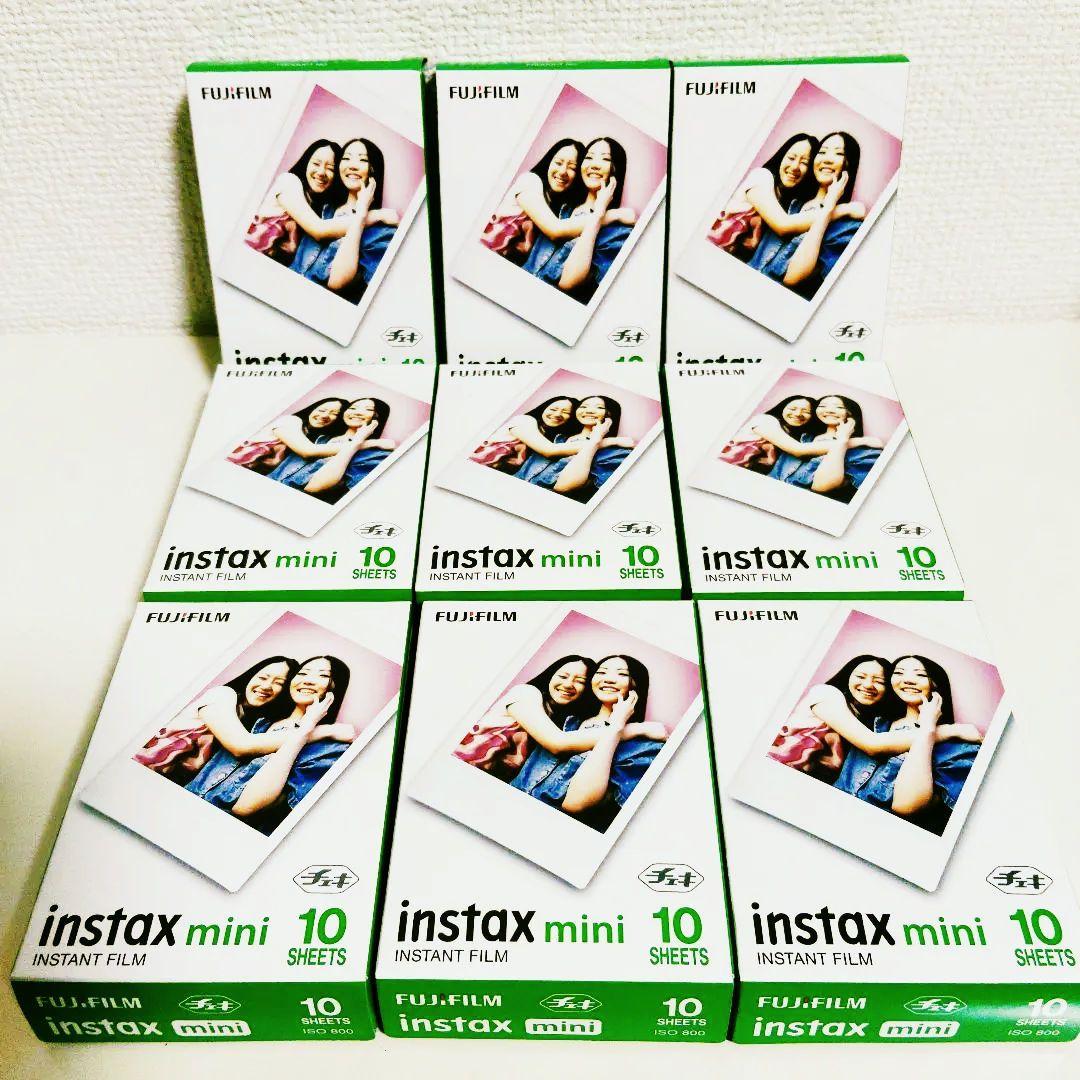 FUJIFILM instax mini フィルム 10枚入り 9 個セット