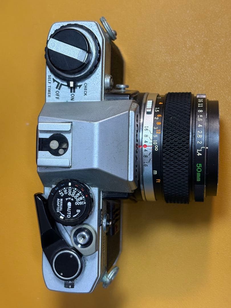 OLYMPUS OM-10 50mm F1.4 フィルムカメラ　動作