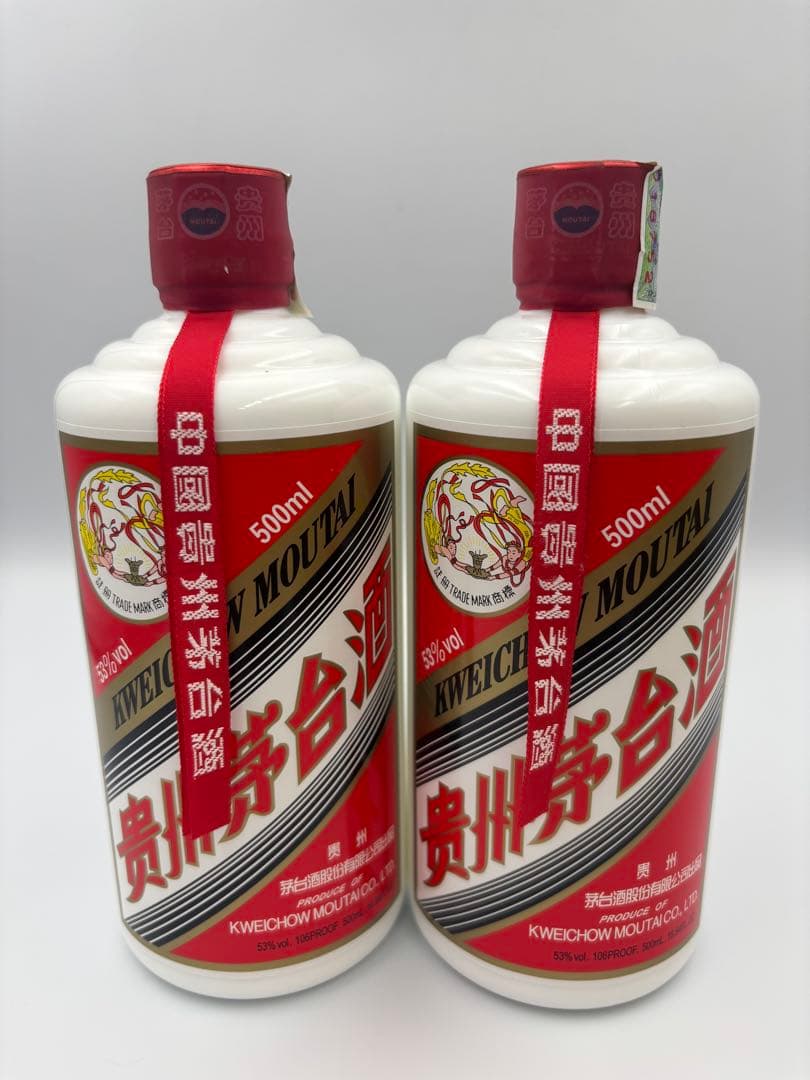 未開封 貴州茅台酒 マオタイ Moutai 500ml 2本セット 2024年製