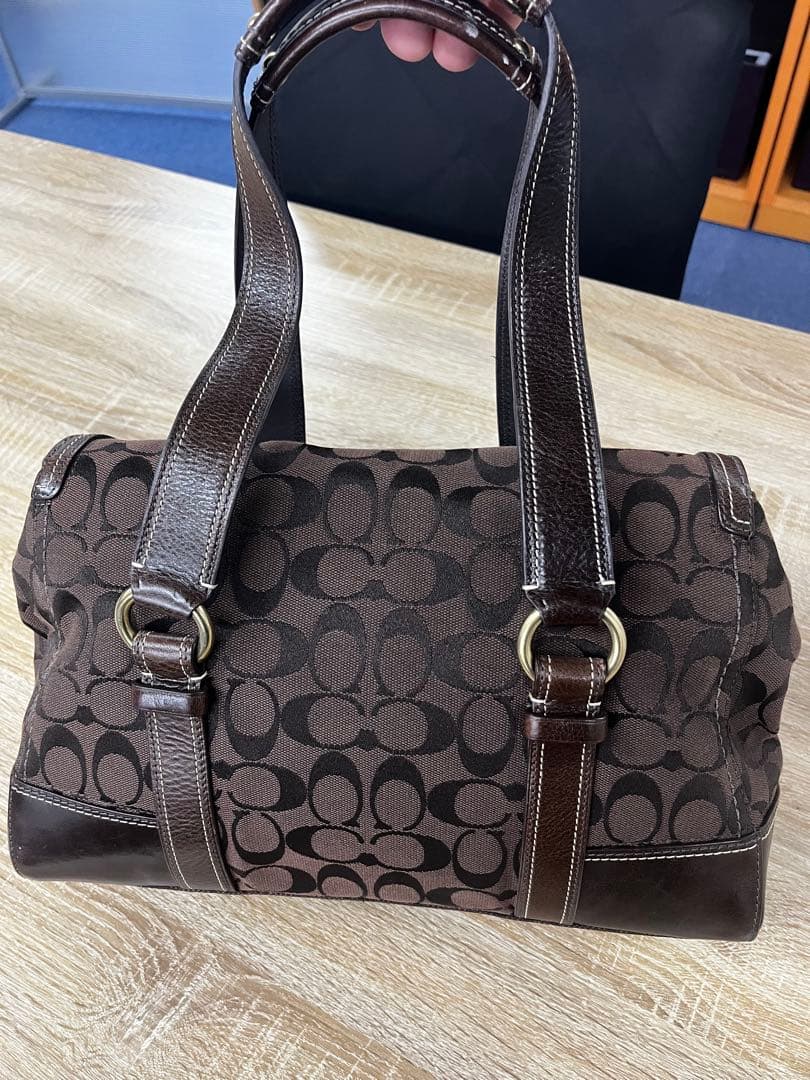 Coach ブラウン ハンドバッグ
