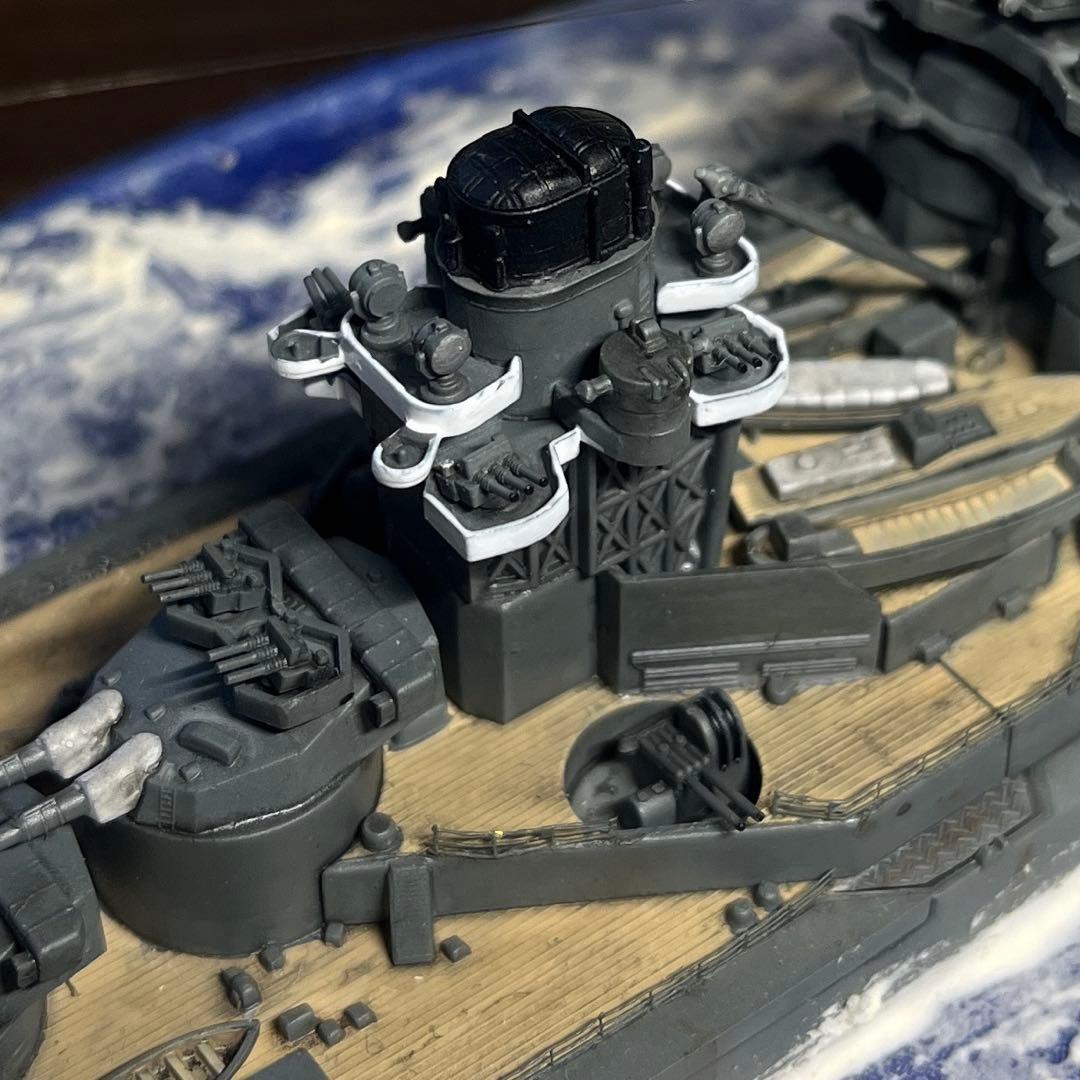 1/700 日本海軍　航空戦艦伊勢　ジオラマ
