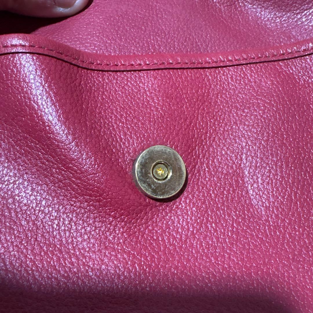 タ*マ様 YSL バーガンディ ショルダーバッグ