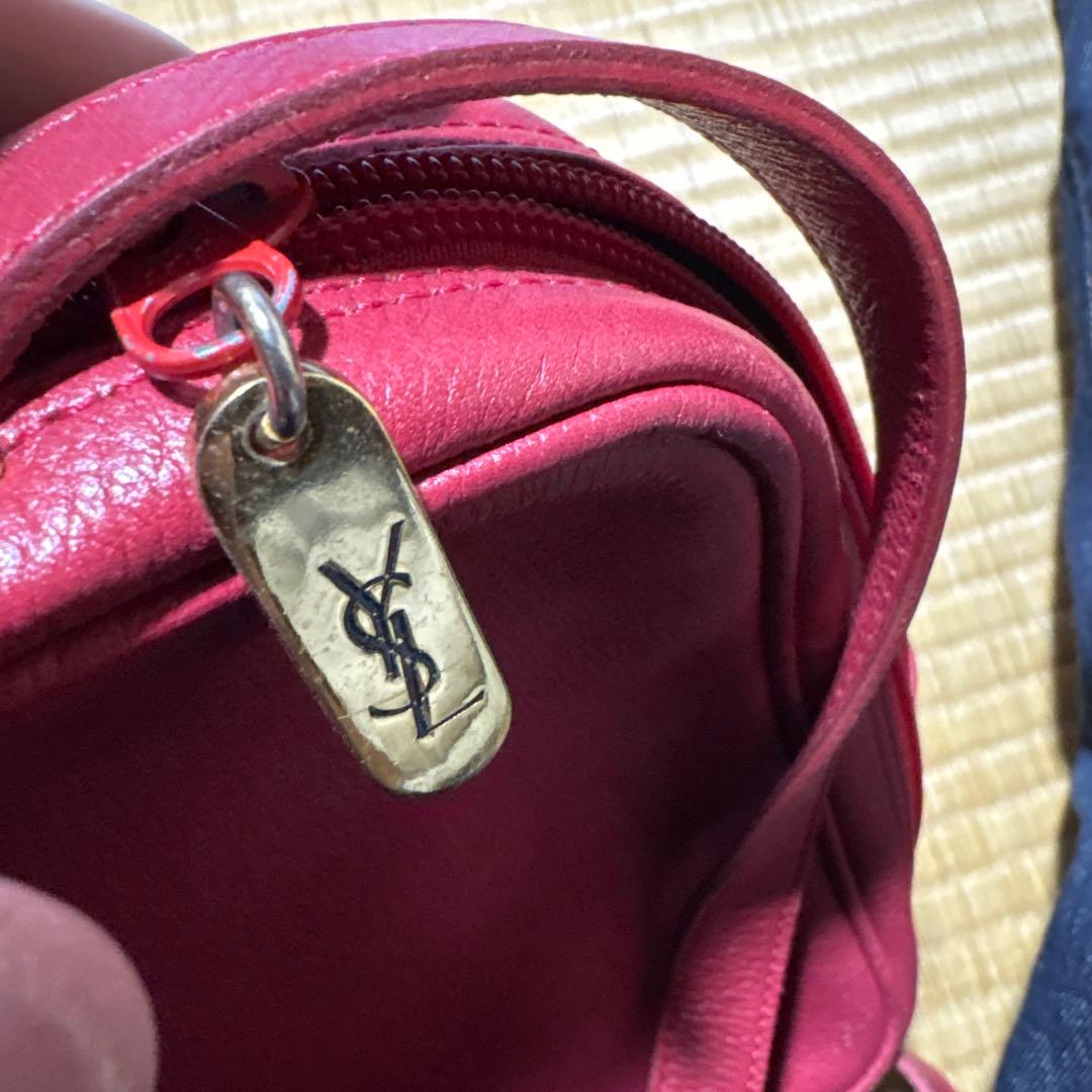 タ*マ様 YSL バーガンディ ショルダーバッグ