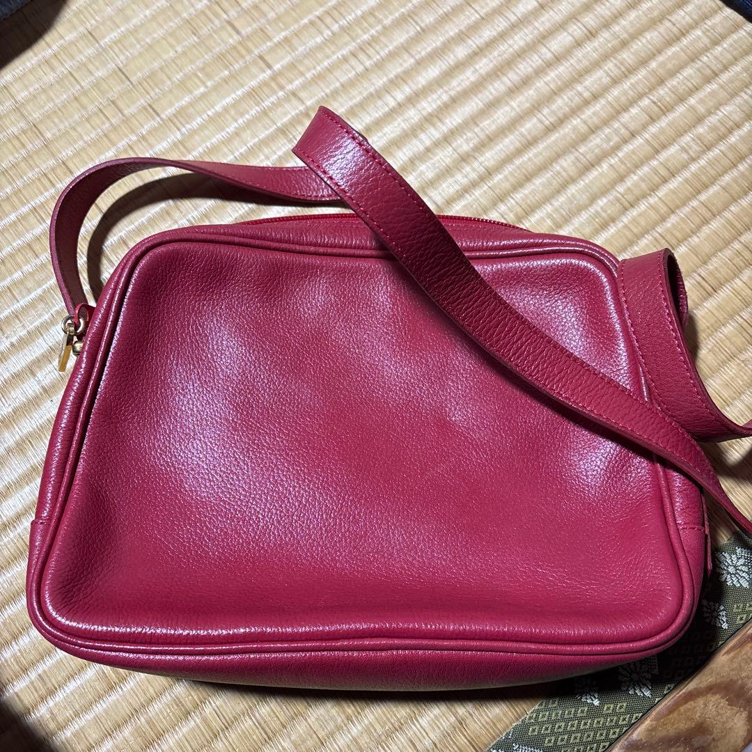 タ*マ様 YSL バーガンディ ショルダーバッグ