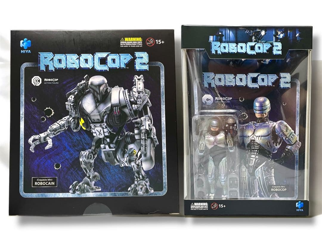 新品未開封 2体セット『ロボコップ2』ケイン＆ロボコップ ハイヤトイズ 1/18