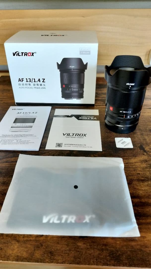 VILTROX AF 13mm F1.4 NIKON Zマウント APS-C用
