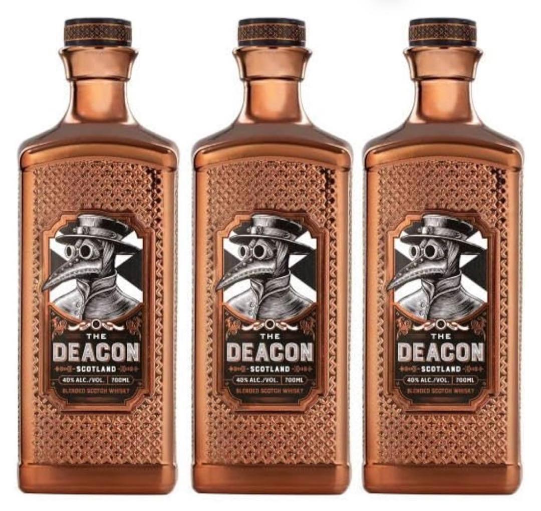 在庫処分！THE DEACON ブレンデッドスコッチウイスキー 700mlx3本