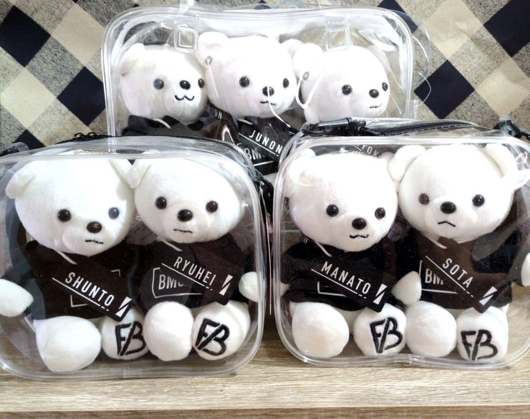 BE:FIRST 　くまぬいぐるみ　コンプリート