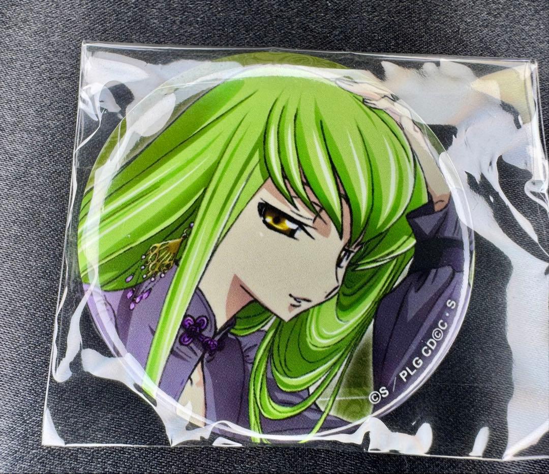 コードギアス　缶バッジ　C.C. マルイコラボ