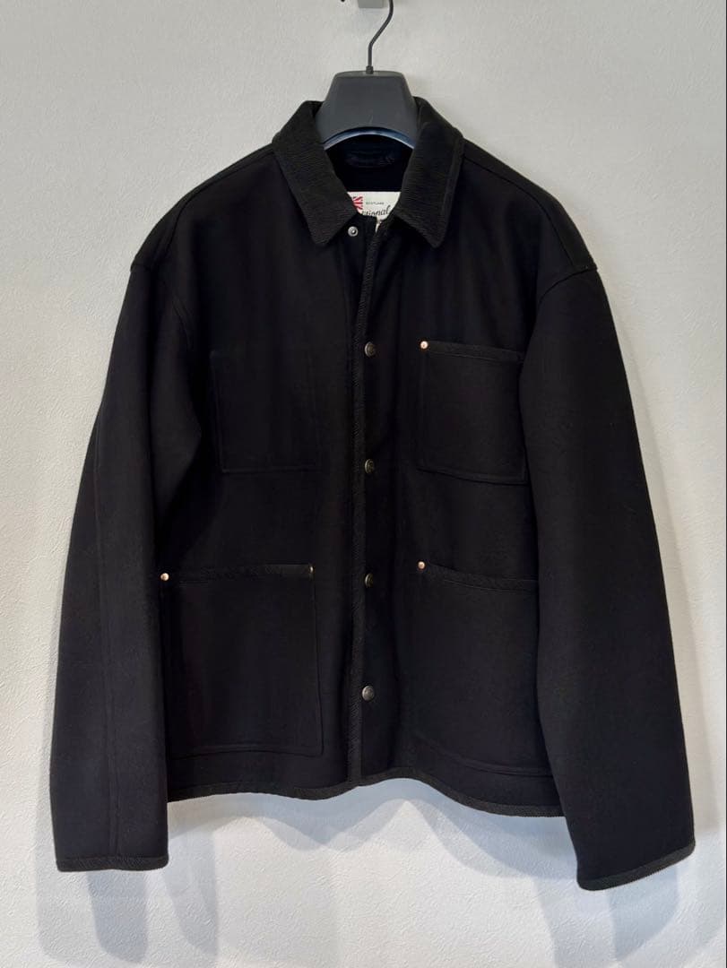 試着のみ ブラック UNIONWEAR WORK JACKET 002