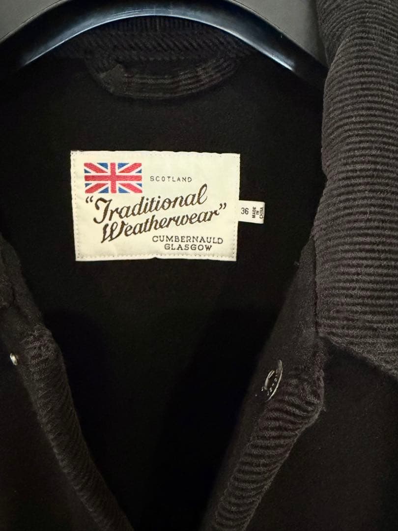 試着のみ ブラック UNIONWEAR WORK JACKET 002