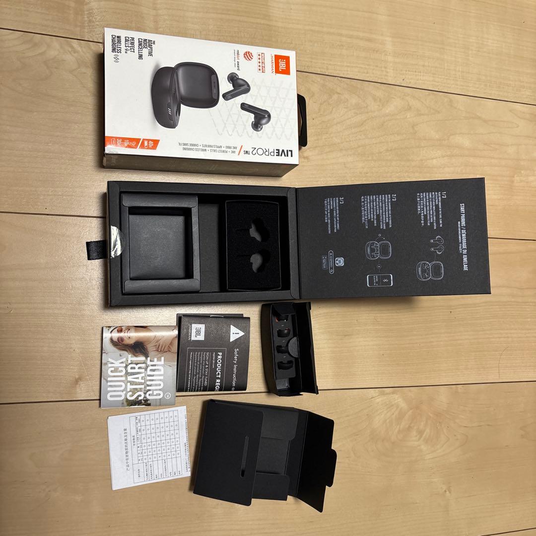 JBL LIVE PRO 2 TWS ワイヤレスイヤフォン　おまけ付き