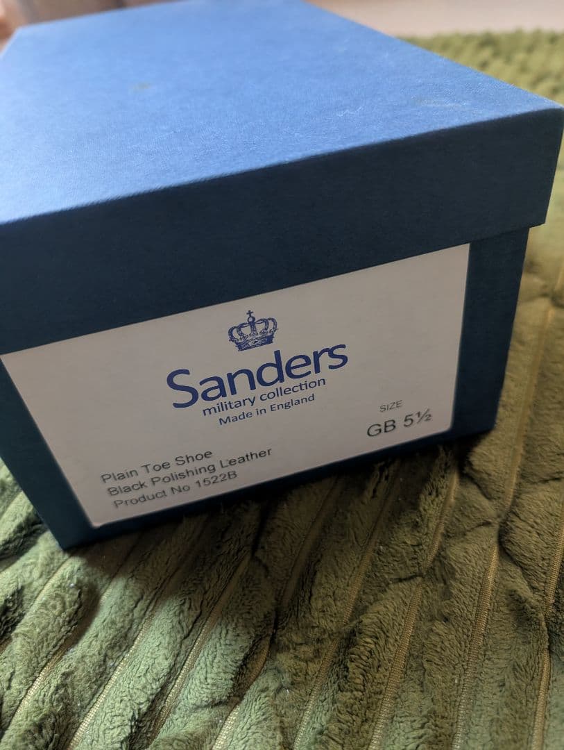 t*s様 SANDERS サンダース　1522B プレーントゥ