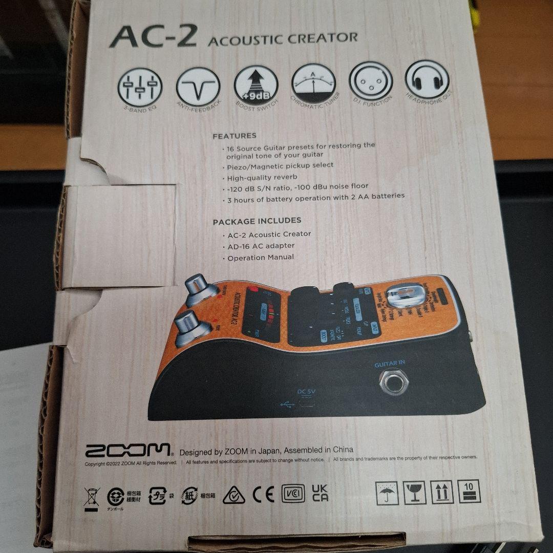 ZOOM AC-2 アコースティッククリエイター