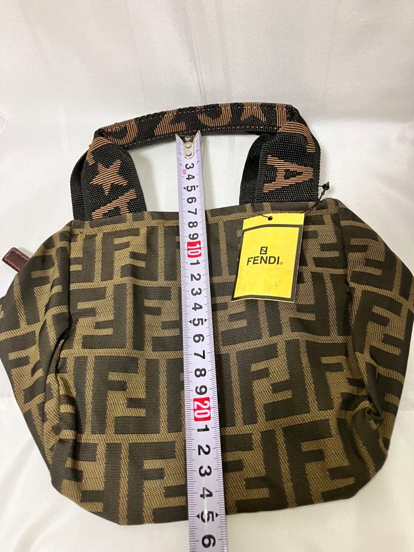 FENDI フェンディ人気 ズッカ柄 ハンドバッグ