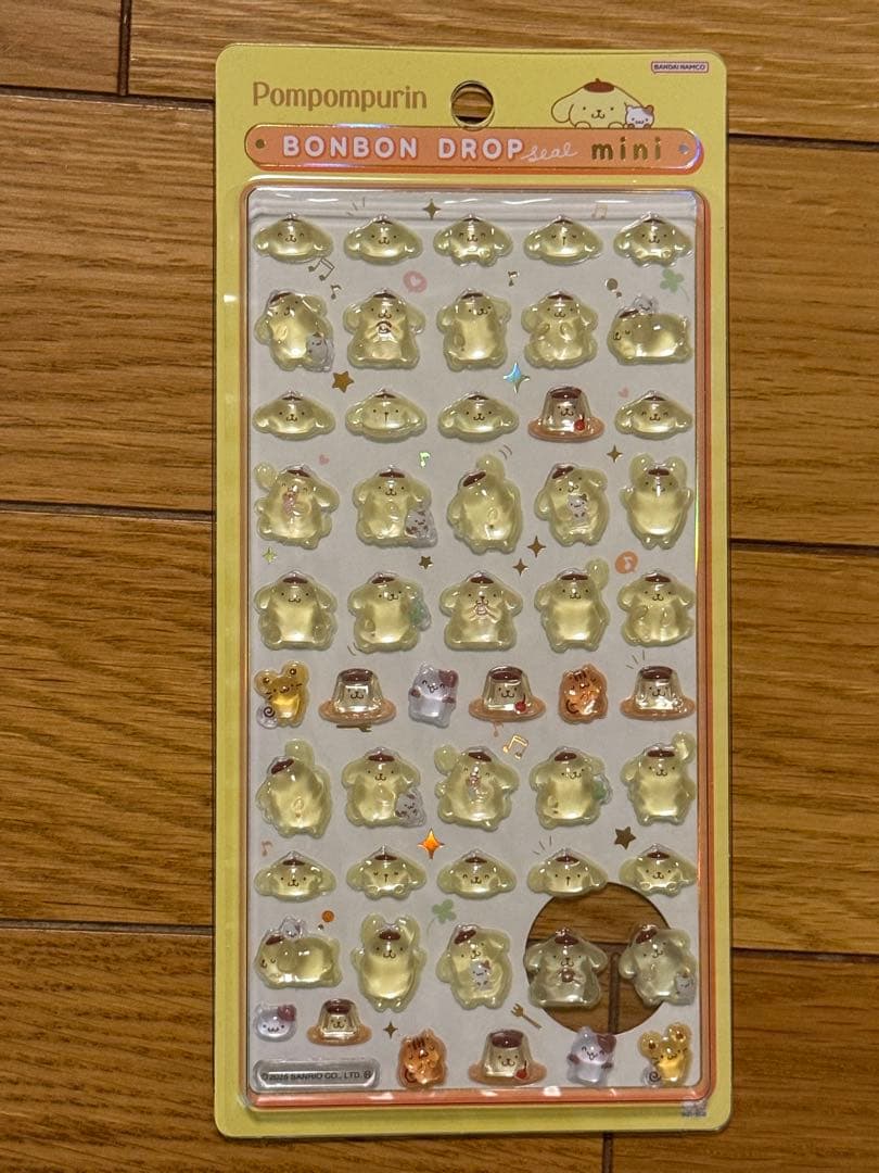 サンリオ　ボンボンドロップシールミニ　7種セット