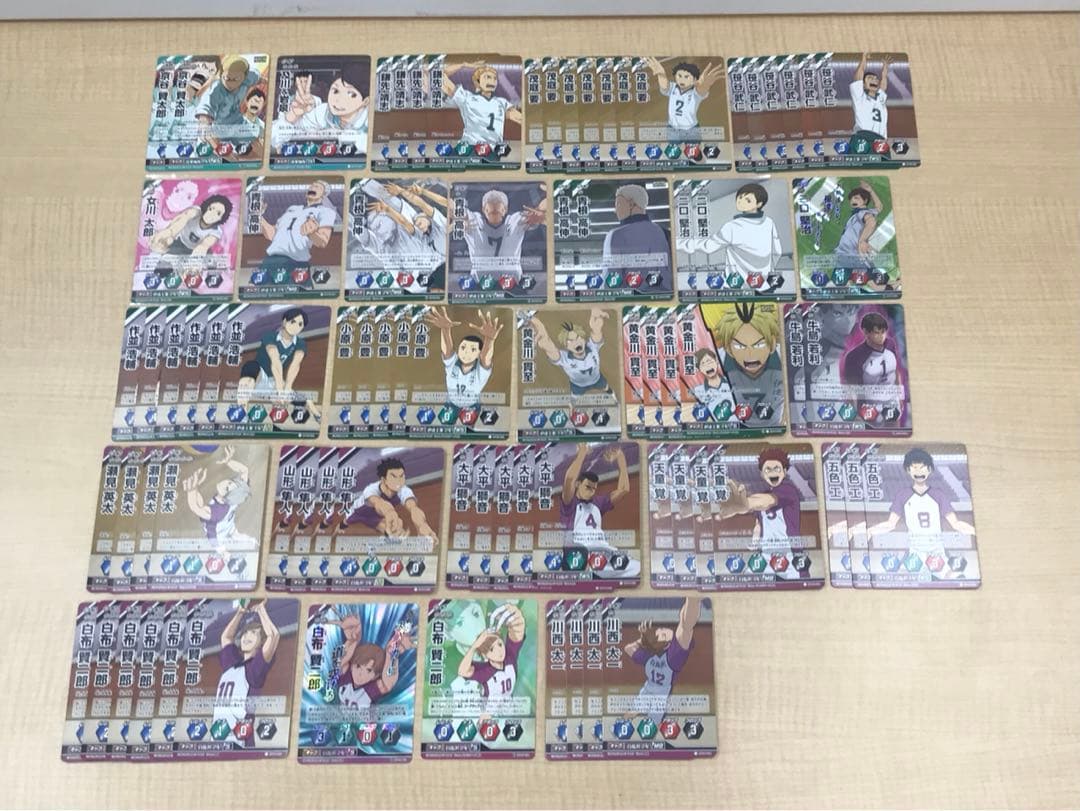 ❶ハイキュー!! バボカ トレーディングカード 約572枚 まとめ売り
