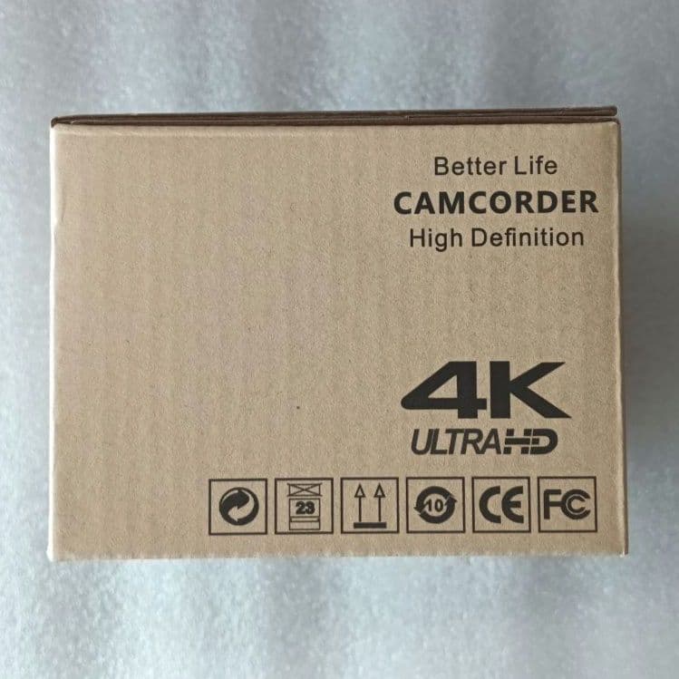 ビデオカメラ 4K30FPS 48MP 18Xデジタルズーム IRナイトビジョン