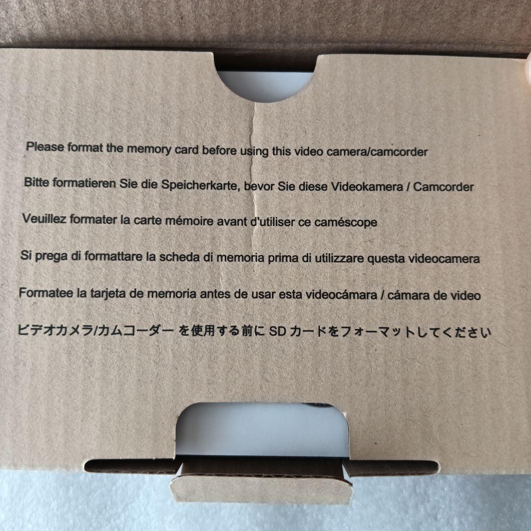 ビデオカメラ 4K30FPS 48MP 18Xデジタルズーム IRナイトビジョン