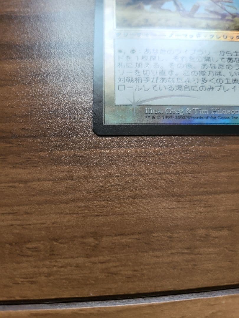 雨ざらしの旅人　foil　マジック：ザ・ギャザリング