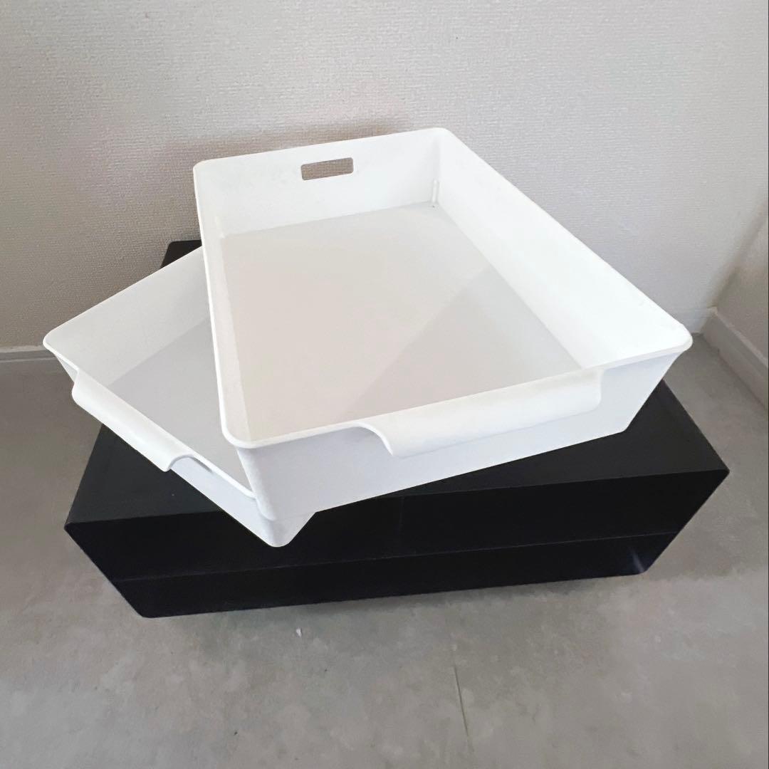 山崎実業(Yamazaki) tower プリンター収納ラック　おまけ付