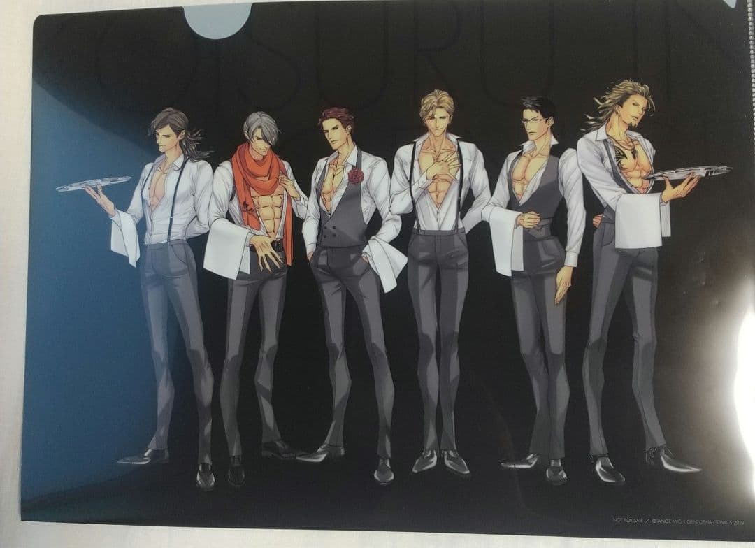 丹下道『恋するインテリジェンス』クリアファイル10枚セット