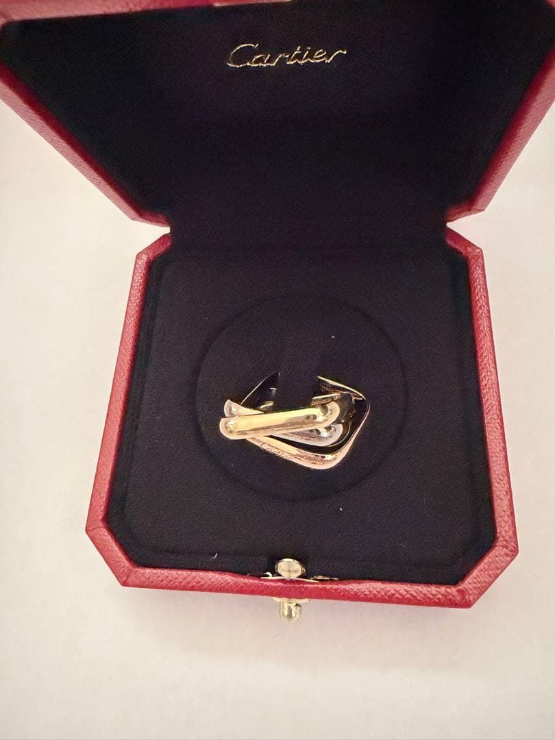 カルティエ トリニティ クッション リング、クラシックモデル 59号