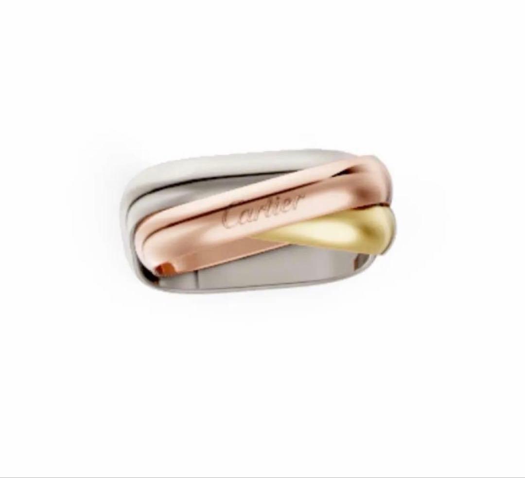 カルティエ トリニティ クッション リング、クラシックモデル 59号