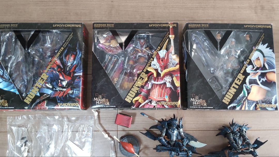 モンスターハンター リボルテック ヴァルカンログ 10体セット
