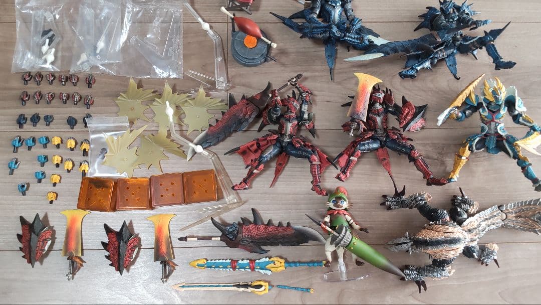 モンスターハンター リボルテック ヴァルカンログ 10体セット