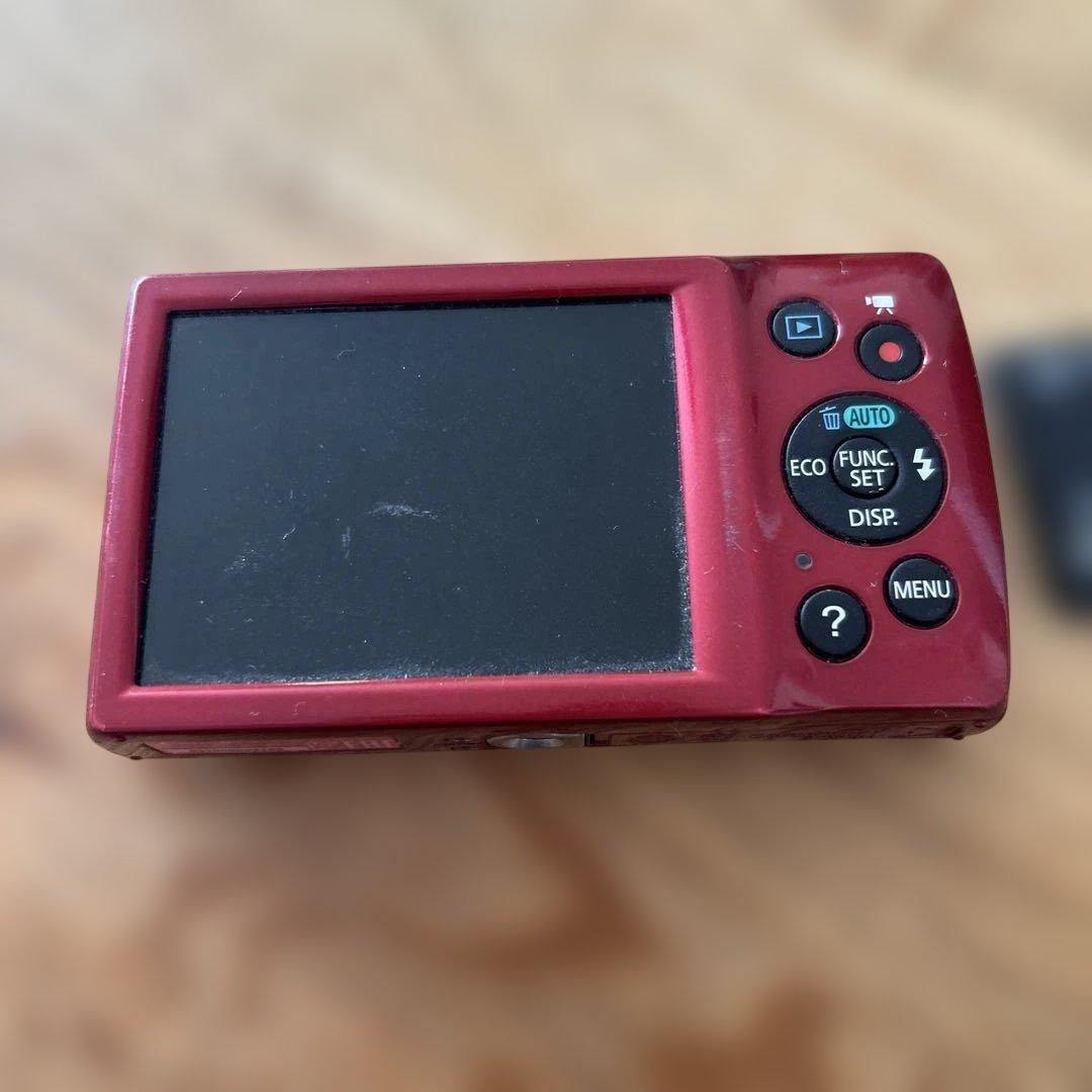 Canon IXY コンパクトデジタルカメラ レッド