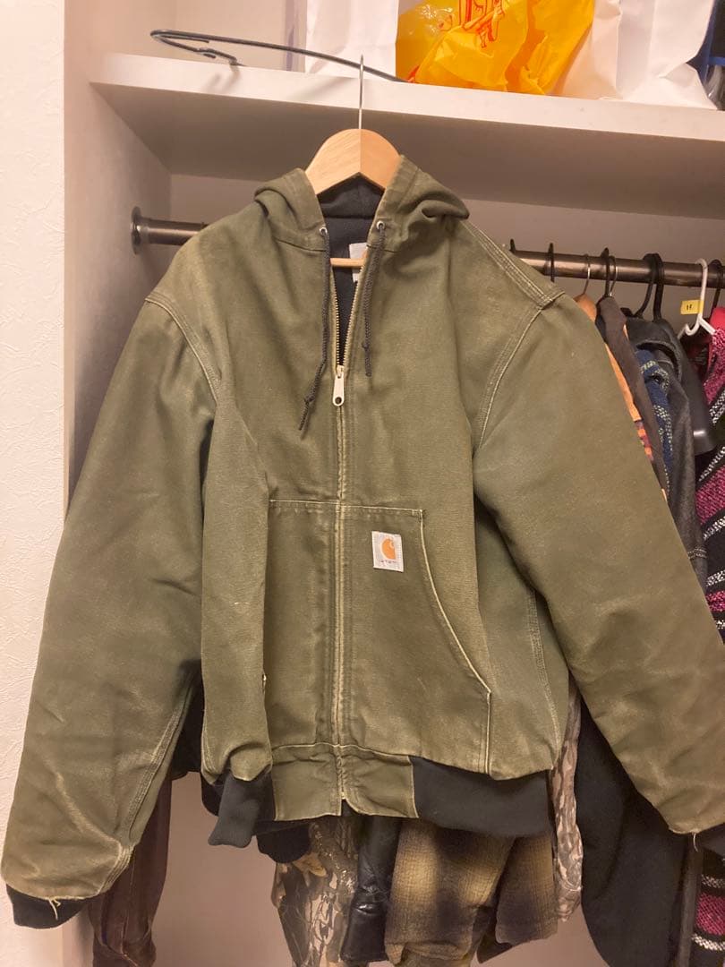 Carhartt アクティブジャケット オリーブグリーン