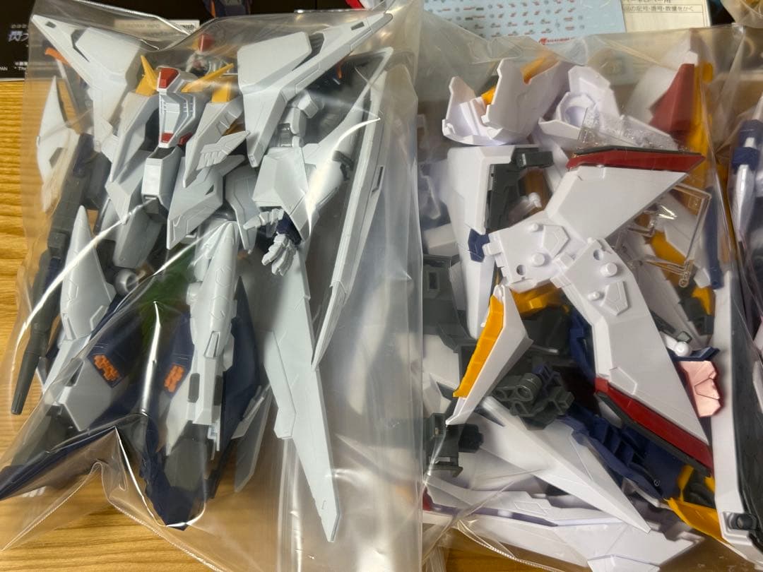 HGUC Ξガンダム　ペーネローペ　ファンネルエフェクトセット　素組