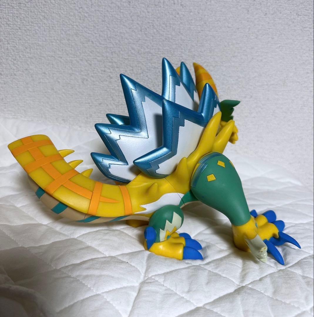 一番くじ　モンハン日記　アイルー村　ダブルチャンス賞　ジンオウガソフビフィギュア