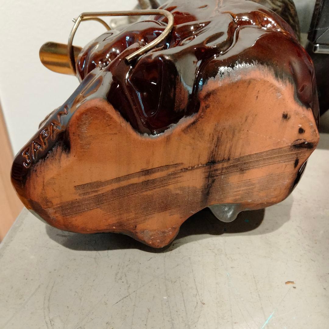 50s レア シール JAPAN刻印 スカル　ドクロ　マーブル　ビンテージ