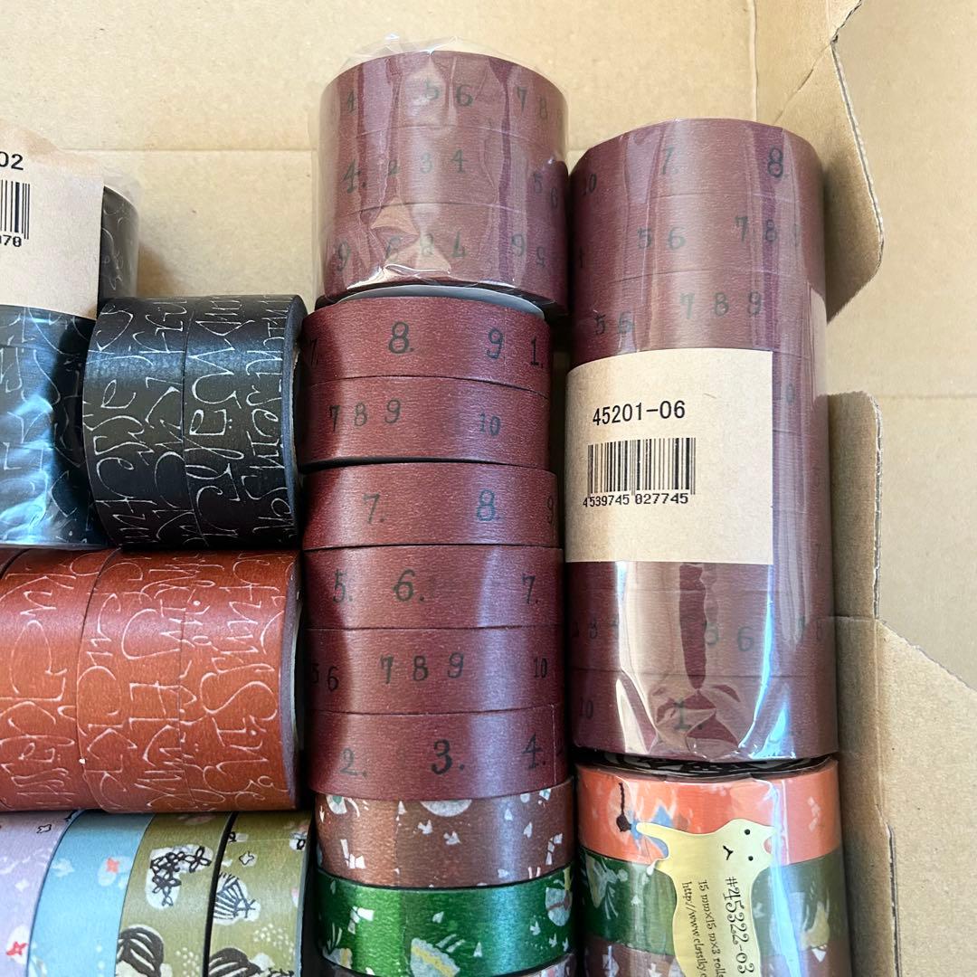 【80個】倉敷意匠 マスキングテープ（井上陽子、関美穂子 他）