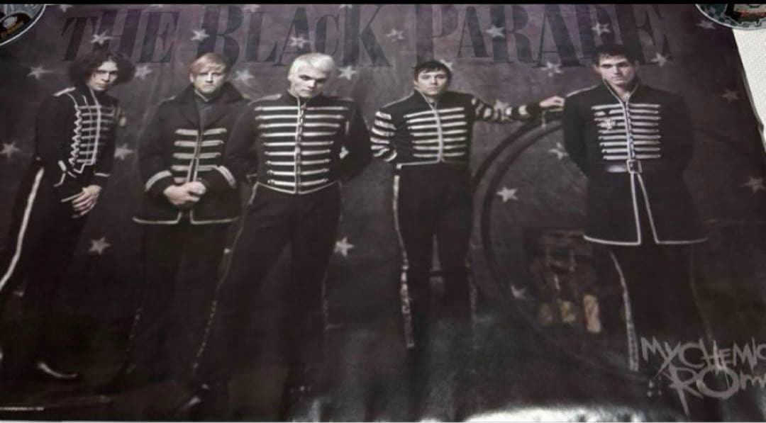 マイケミカルロマンス　ブラックパレード　A1相当　大盤ポスター　MCR