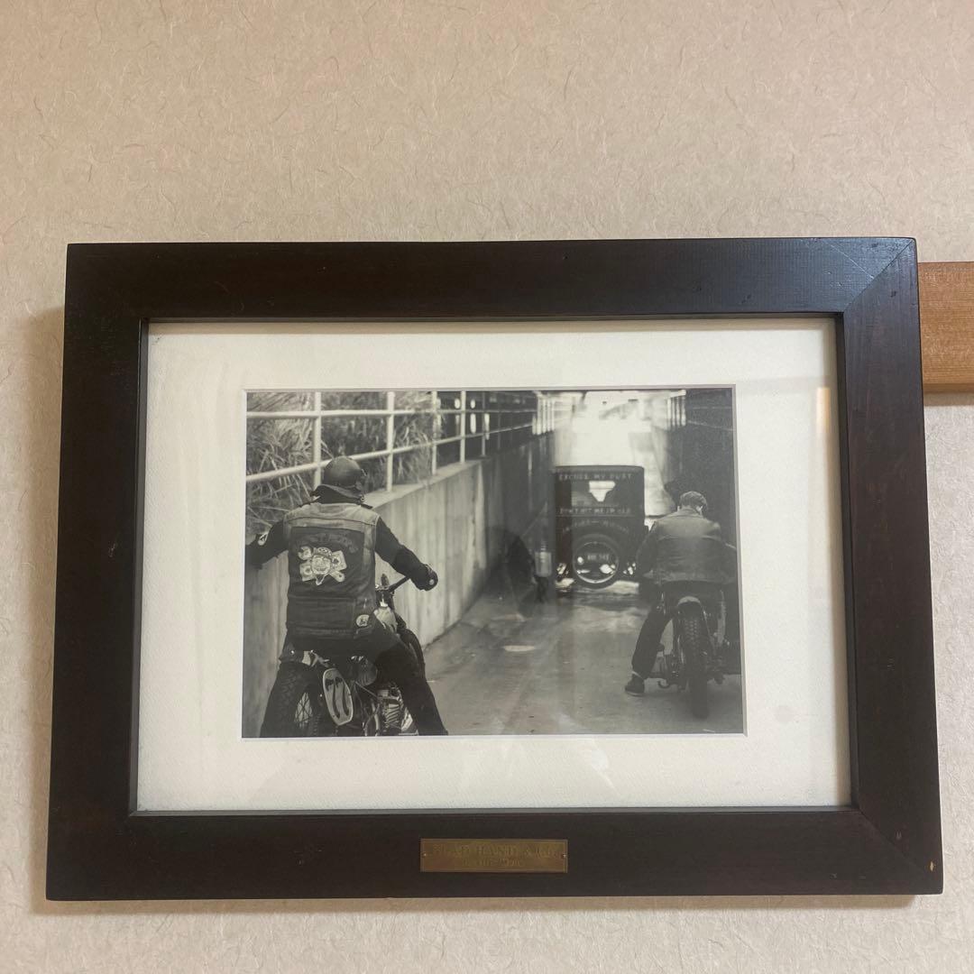 グラッドハンド アートフレーム　写真額装付き