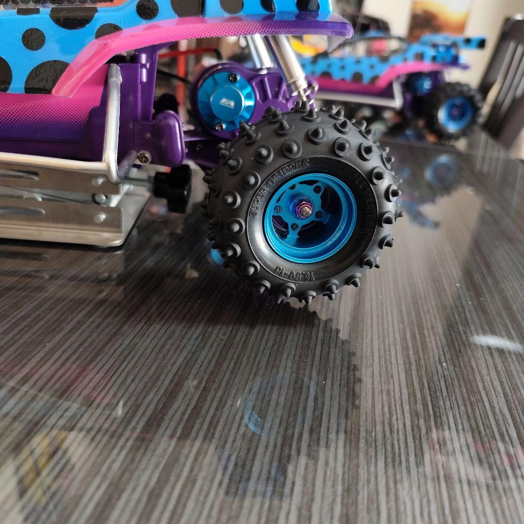 タミヤ 1/10 ホーネットJUNWATANABE OP多数　メカ付き