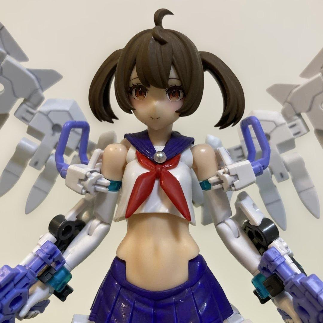 【完成品】コトブキヤ　バスタードールガンナー羽付き